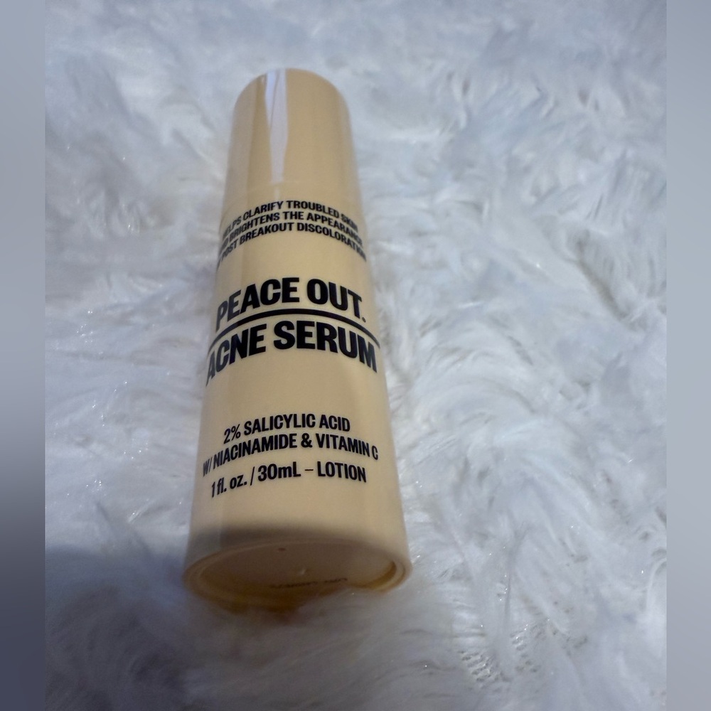 Peace Out Acne Serum 2% Salicylic Acid Niacinamide Vitamin C 1oz NEW Sephora
